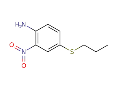 1-amino-2-nitro-4-n-propylthiobenzene