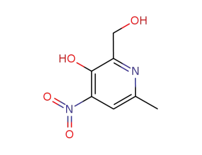 2-(hydroxymethyl)-6-methyl-4-nitro-3-pyridinol