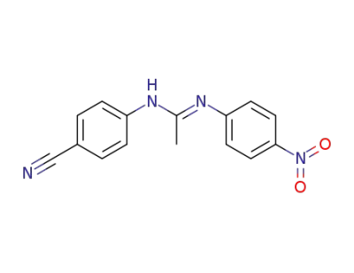 N-(4-Cyano-phenyl)-N'-(4-nitro-phenyl)-acetamidine
