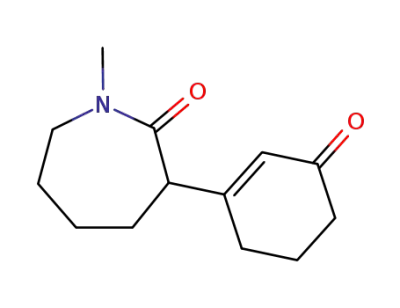 hexahydro-1-methyl-3-(3-oxocyclohexen-1-yl)<2H>azepin-2-one